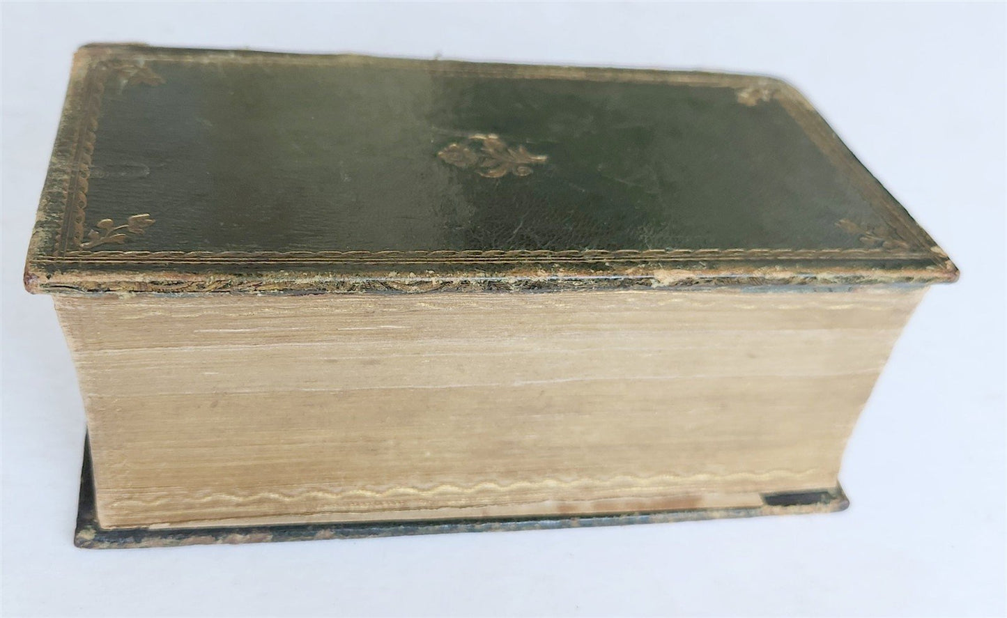 1761 BIBLE in FRENCH LA SAINTE BIBLE OLD & NEW TESTAMENT antique FINE BINDING