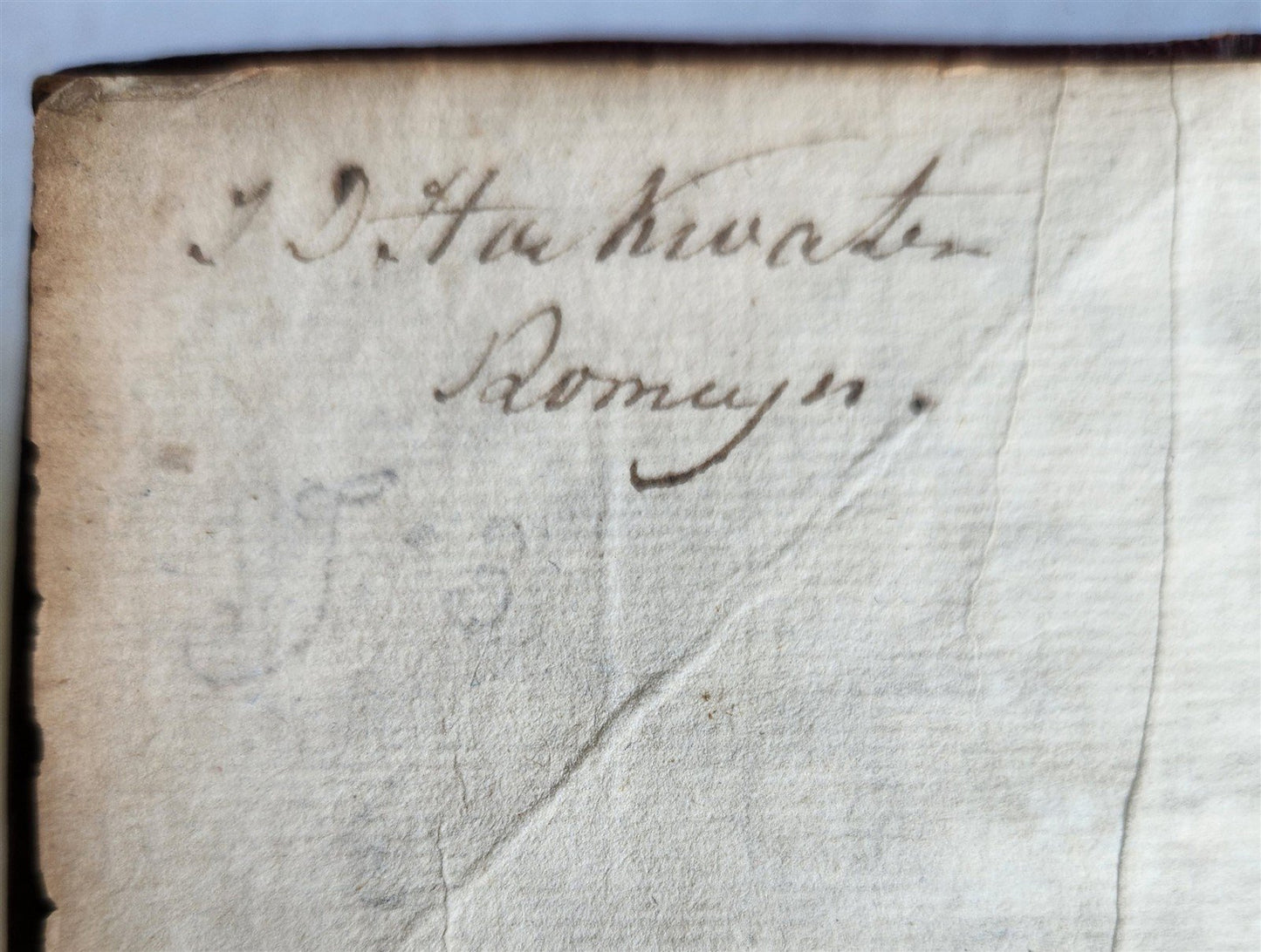 1796 BIBLE in FRENCH LA SAINTE BIBLE NEW TESTAMENT antique FINE BINDING