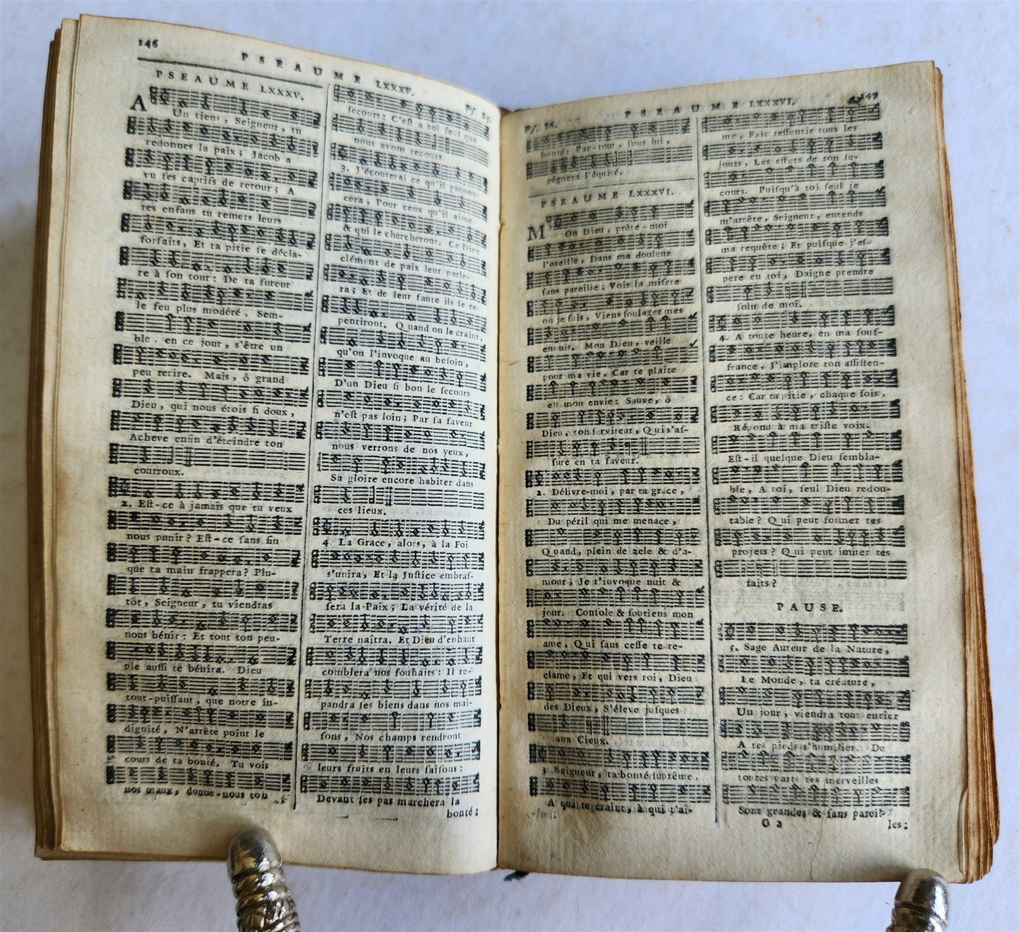1796 BIBLE in FRENCH LA SAINTE BIBLE NEW TESTAMENT antique FINE BINDING