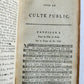 1796 BIBLE in FRENCH LA SAINTE BIBLE NEW TESTAMENT antique FINE BINDING