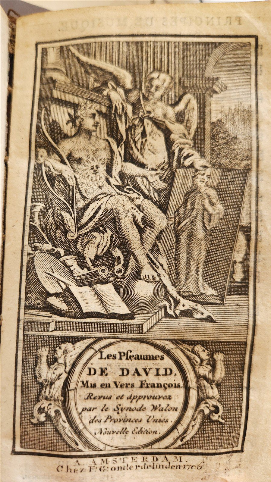 1796 BIBLE in FRENCH LA SAINTE BIBLE NEW TESTAMENT antique FINE BINDING