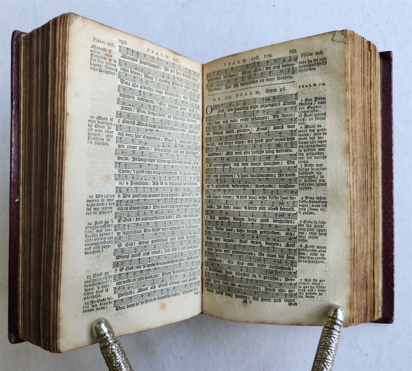 1818 BIBLE in DUTCH NEW TESTAMENT antique FINE BINDING