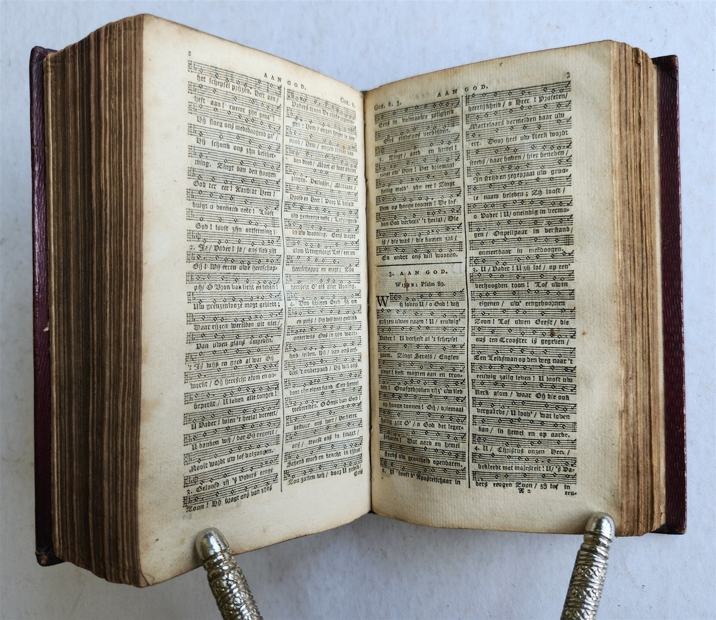 1818 BIBLE in DUTCH NEW TESTAMENT antique FINE BINDING