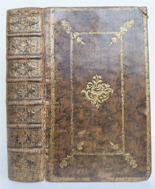 1762 BIBLE in DUTCH OLD TESTAMENT antique FINE BINDING