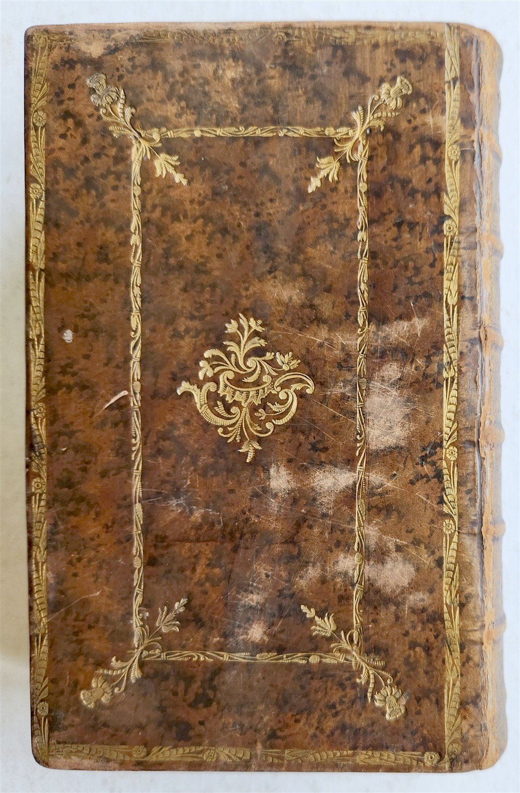 1762 BIBLE in DUTCH OLD TESTAMENT antique FINE BINDING