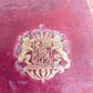 1847 BIBLE in GREEK & LATIN NEW TESTAMENT antique FINE BINDING w/ BAVARIAN CREST