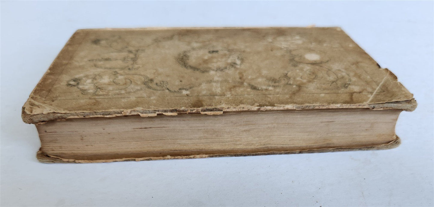 1849 THE POETRY of FLOWERS antique ILLUSTRATED