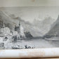 1836 SWITZERLAND ILLUSTRATED 2 volumes ANTIQUE in ENGLISH