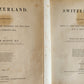1836 SWITZERLAND ILLUSTRATED 2 volumes ANTIQUE in ENGLISH