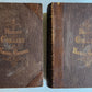 1861 NATIONAL PORTRAIT GALLERY of EMINENT AMERICANS ILLUSTRATED 2 vols ANTIQUE