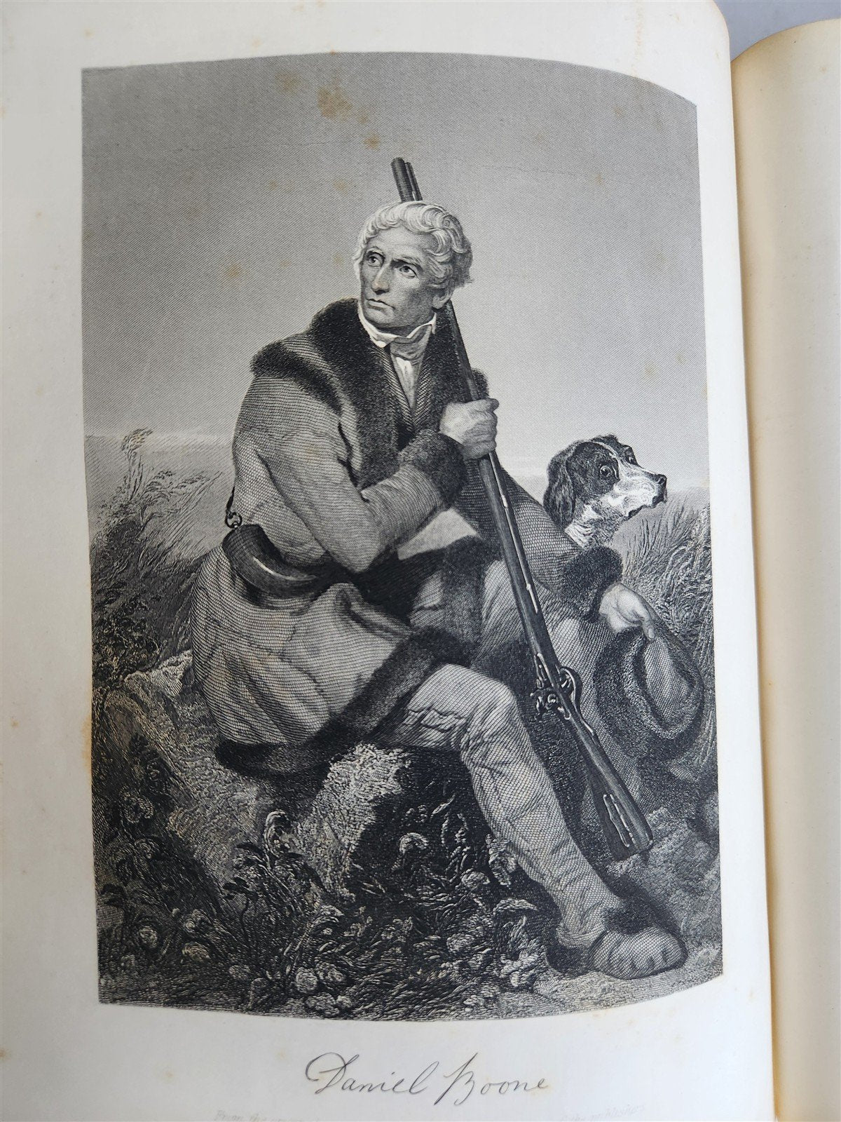 1861 NATIONAL PORTRAIT GALLERY of EMINENT AMERICANS ILLUSTRATED 2 vols ANTIQUE