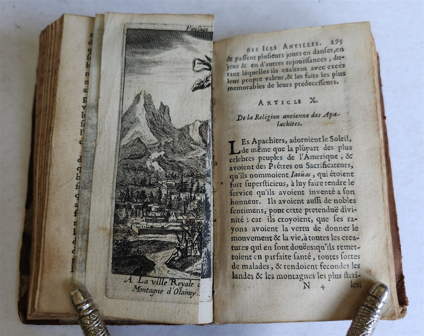 1667 HISTORY of ANTILLES ISLANDS of AMERICA antique ILLUSTRATED CARIBBEAN