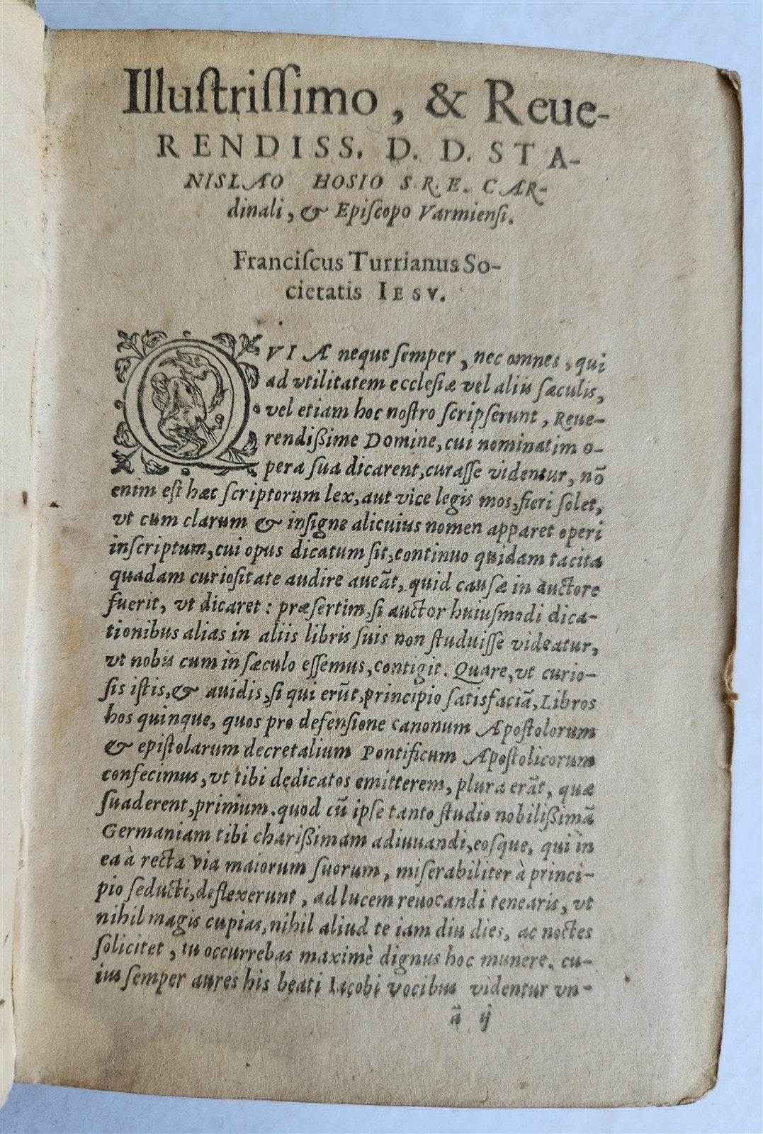 1573 Pro Canonibus Apostolorum by Franciscus Turrianus antique VELLUM BOUND