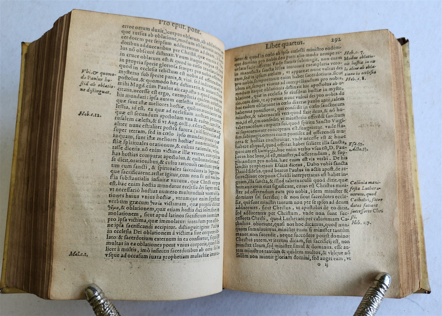 1573 Pro Canonibus Apostolorum by Franciscus Turrianus antique VELLUM BOUND