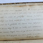 1840 ILLUMINATED POETRY MANUSCRIPT in DUTCH antique