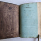 1840 ILLUMINATED POETRY MANUSCRIPT in DUTCH antique