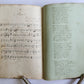 1840 ILLUMINATED POETRY MANUSCRIPT in DUTCH antique