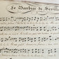 1840 ILLUMINATED POETRY MANUSCRIPT in DUTCH antique