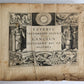 1650 BIBLE FIGURES illustrated by Matthaeus Merian w/ 233 ENGRAVINGS ANTIQUE
