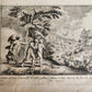 1650 BIBLE FIGURES illustrated by Matthaeus Merian w/ 233 ENGRAVINGS ANTIQUE