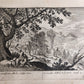 1650 BIBLE FIGURES illustrated by Matthaeus Merian w/ 233 ENGRAVINGS ANTIQUE