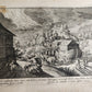 1650 BIBLE FIGURES illustrated by Matthaeus Merian w/ 233 ENGRAVINGS ANTIQUE