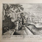 1650 BIBLE FIGURES illustrated by Matthaeus Merian w/ 233 ENGRAVINGS ANTIQUE