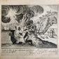 1650 BIBLE FIGURES illustrated by Matthaeus Merian w/ 233 ENGRAVINGS ANTIQUE