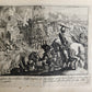 1650 BIBLE FIGURES illustrated by Matthaeus Merian w/ 233 ENGRAVINGS ANTIQUE