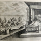 1650 BIBLE FIGURES illustrated by Matthaeus Merian w/ 233 ENGRAVINGS ANTIQUE