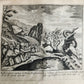 1650 BIBLE FIGURES illustrated by Matthaeus Merian w/ 233 ENGRAVINGS ANTIQUE