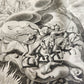 1650 BIBLE FIGURES illustrated by Matthaeus Merian w/ 233 ENGRAVINGS ANTIQUE