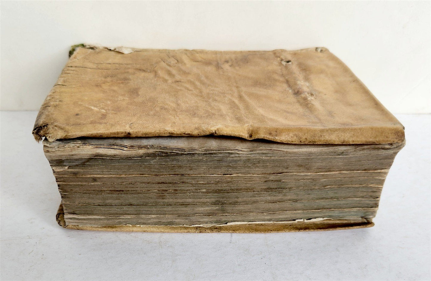 1584 SERMONS by LUIS de GRANADA PLANTIN PRESS vellum binding ANTIQUE 16th cent.