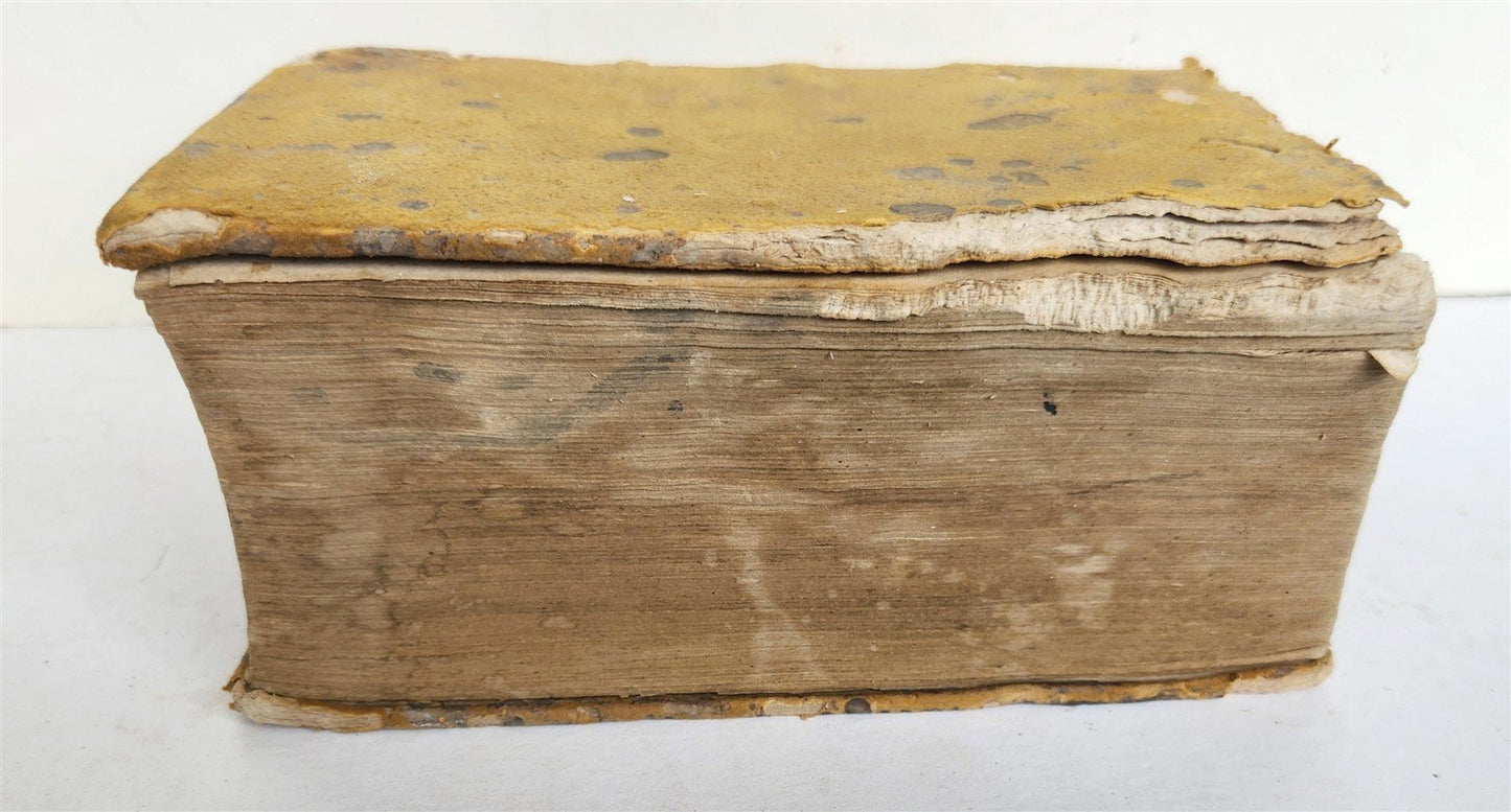 1593 LAW BOOK by Johannes Petrus de Ferrariis ANTIQUE Geneva 16th century