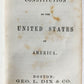 1876 CONSTITUTION of UNITED STATES & DECLARATION of INDEPENDENCE ANTIQUE