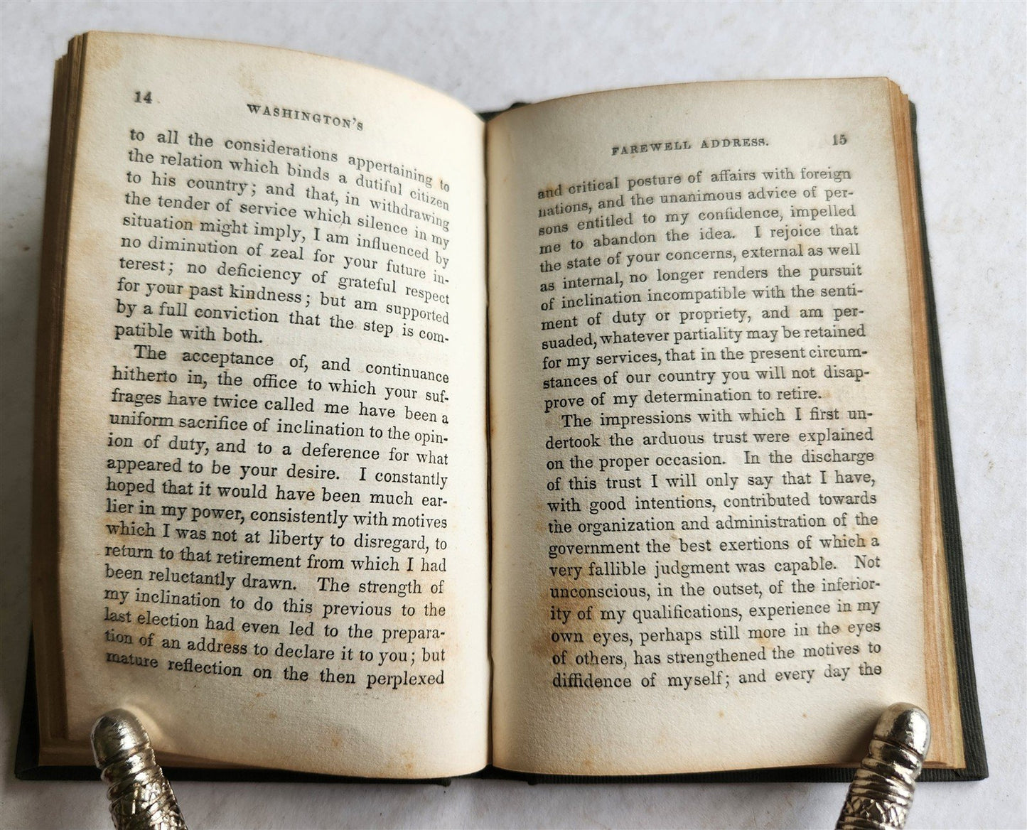 1876 CONSTITUTION of UNITED STATES & DECLARATION of INDEPENDENCE ANTIQUE