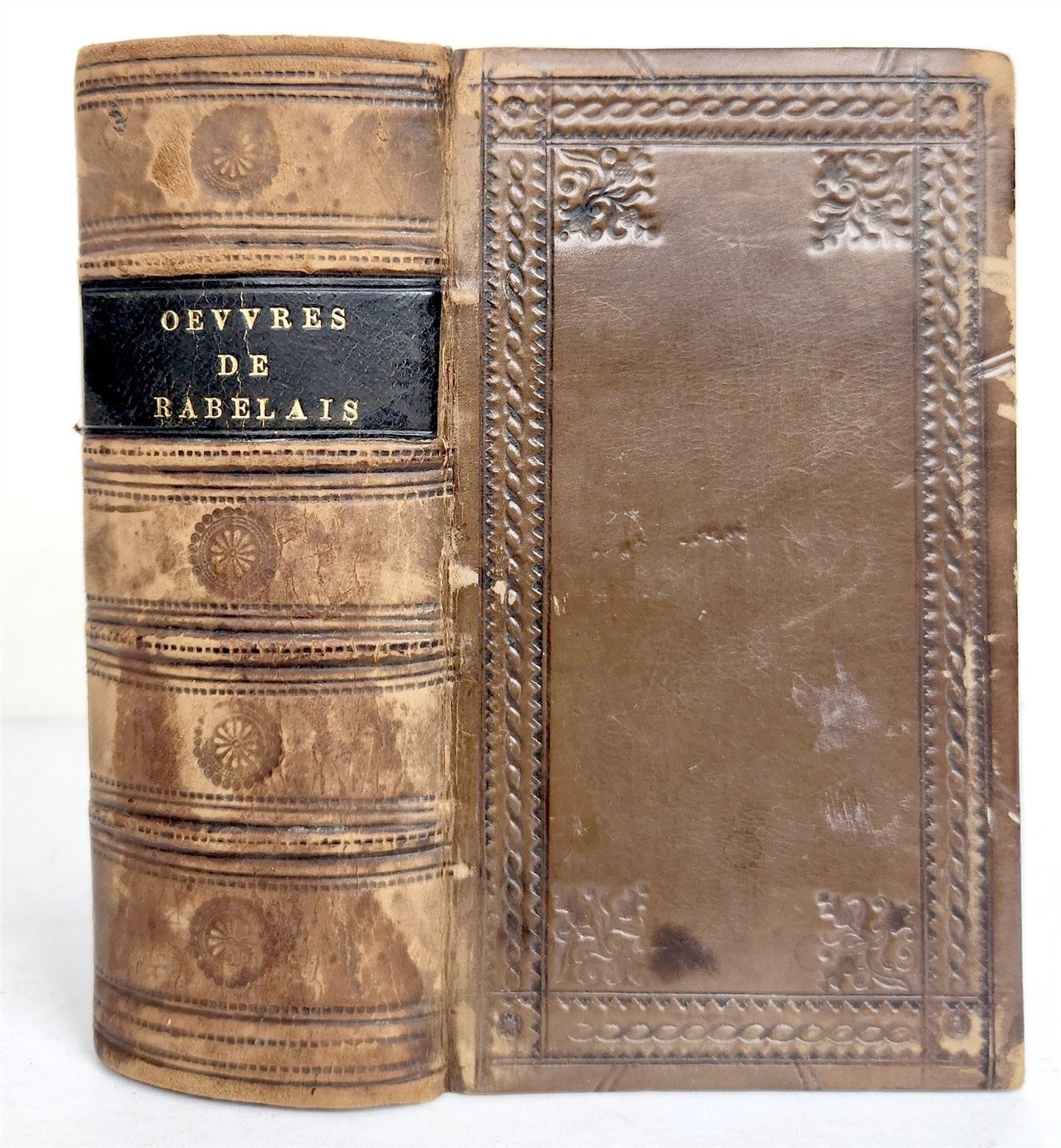 1605 Life & Heroic Deeds of Gargantua & Pantagruel by Francois Rabelais ANTIQUE
