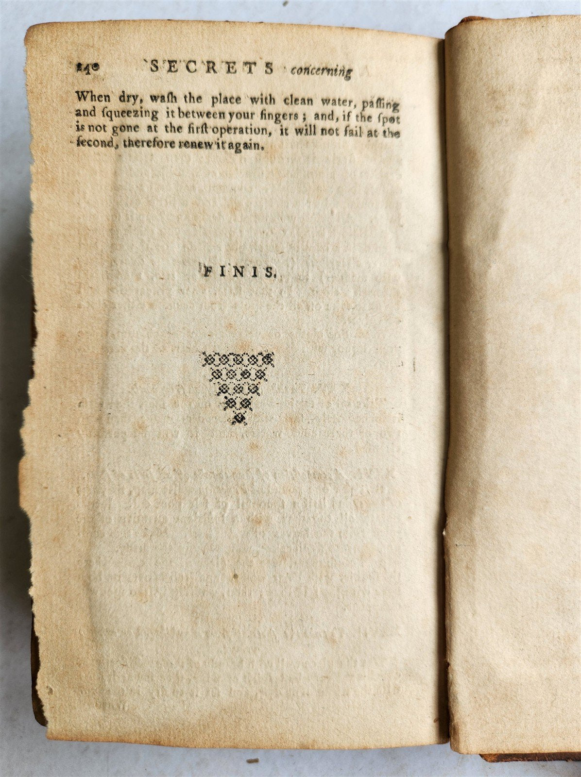 1795 Valuable Secrets Concerning Arts and Trades ANTIQUE Americana