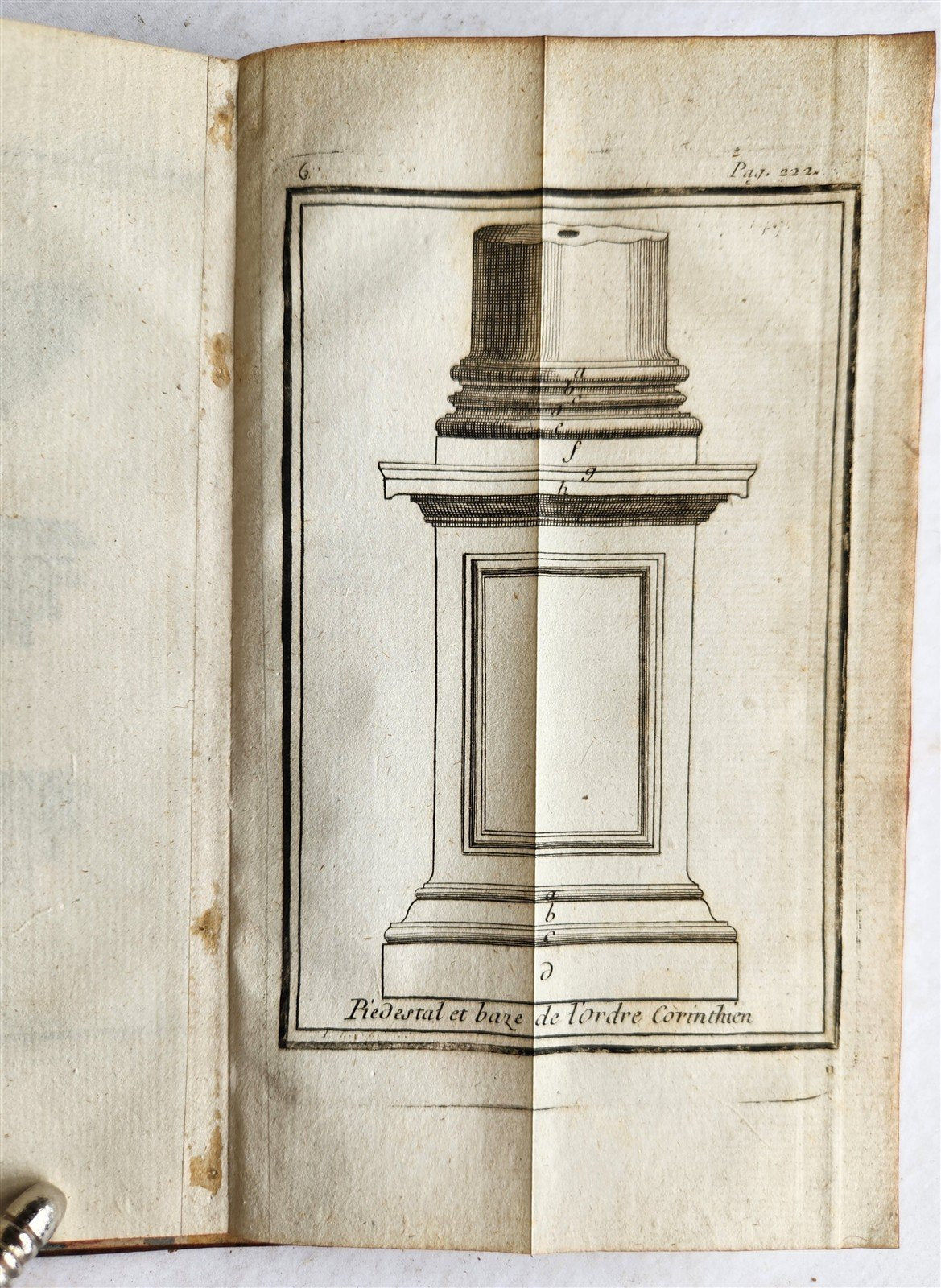 1774 ARCHITECTURE PRATIQUE in FRENCH antique ILLUSTRATED Geometry