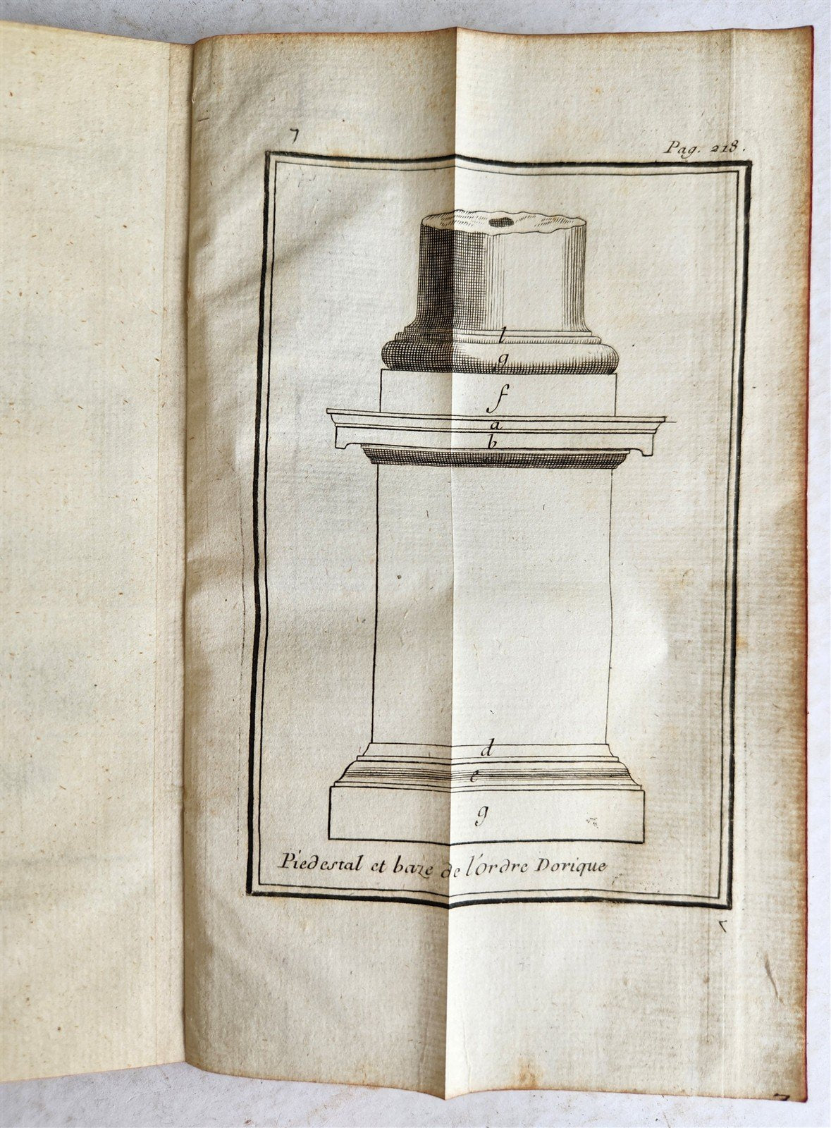 1774 ARCHITECTURE PRATIQUE in FRENCH antique ILLUSTRATED Geometry
