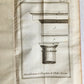 1774 ARCHITECTURE PRATIQUE in FRENCH antique ILLUSTRATED Geometry