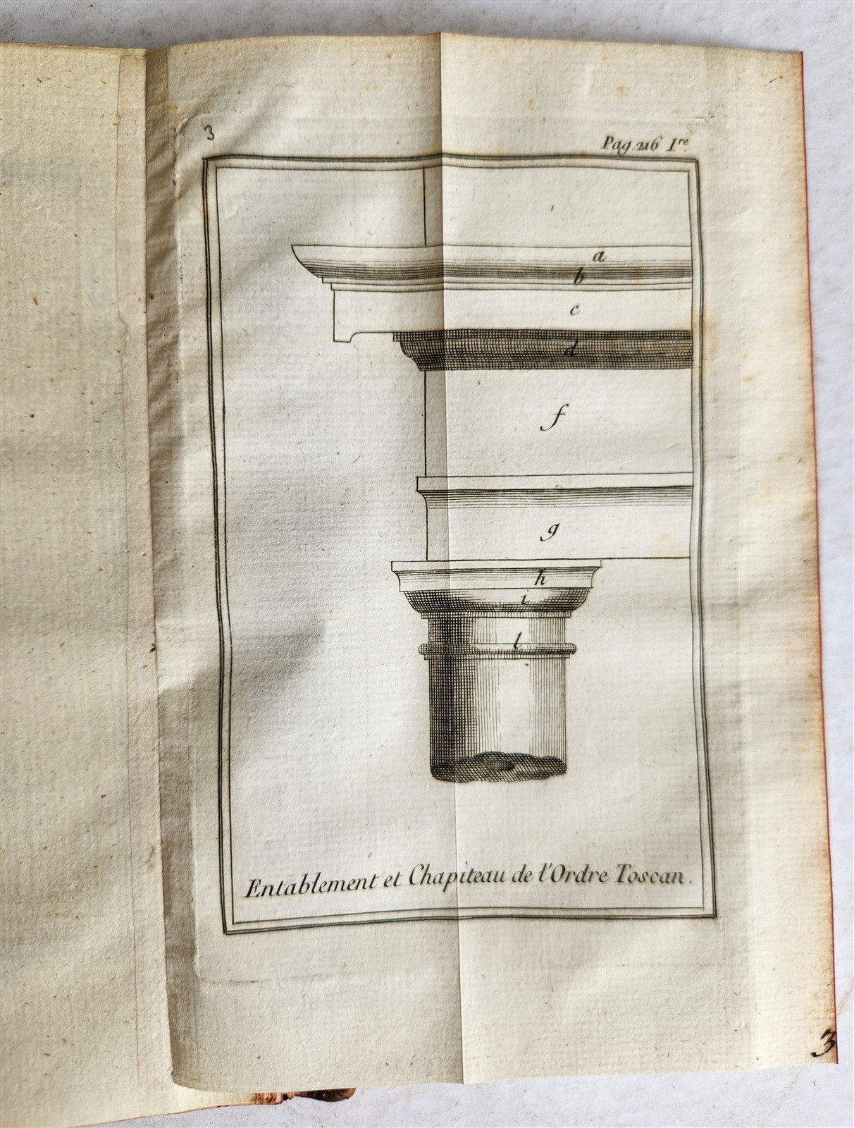 1774 ARCHITECTURE PRATIQUE in FRENCH antique ILLUSTRATED Geometry