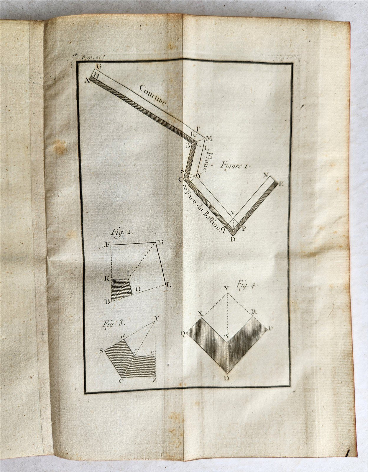 1774 ARCHITECTURE PRATIQUE in FRENCH antique ILLUSTRATED Geometry