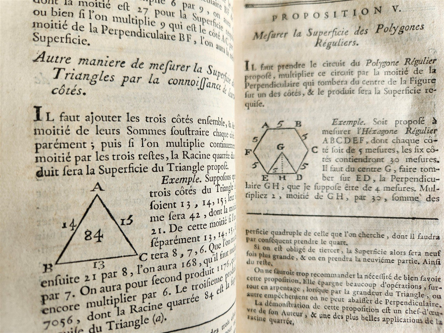 1774 ARCHITECTURE PRATIQUE in FRENCH antique ILLUSTRATED Geometry
