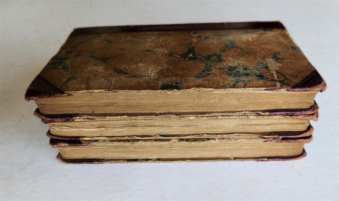 1793 LIFE & ADVENTURES of ROBINSON CRUSOE 3 VOLS antique ILLUSTRATED in ENGLISH