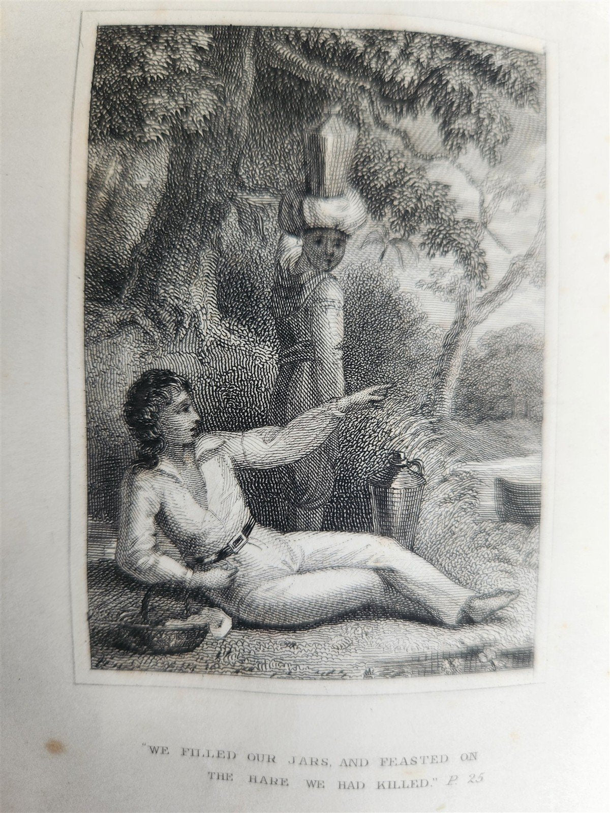1838 SURPRISING ADVENTURES of ROBINSON CRUSOE antique ILLUSTRATED English
