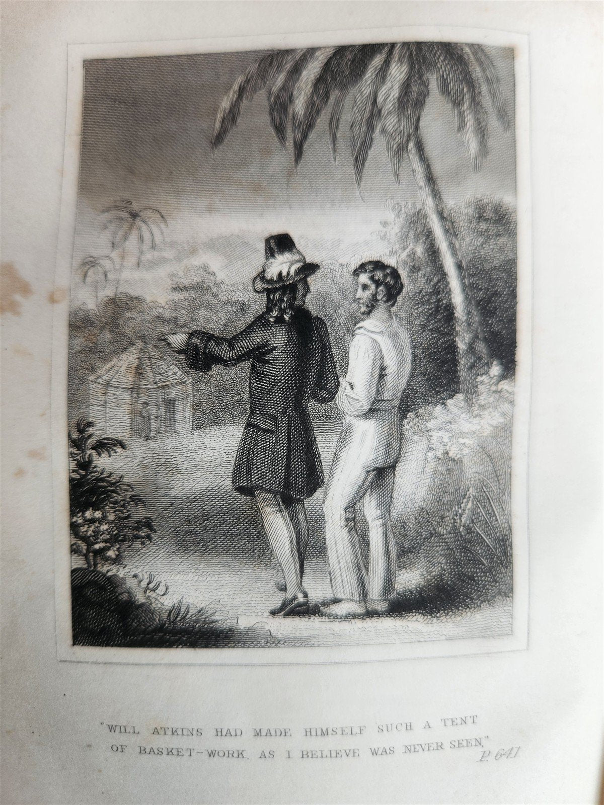 1838 SURPRISING ADVENTURES of ROBINSON CRUSOE antique ILLUSTRATED English