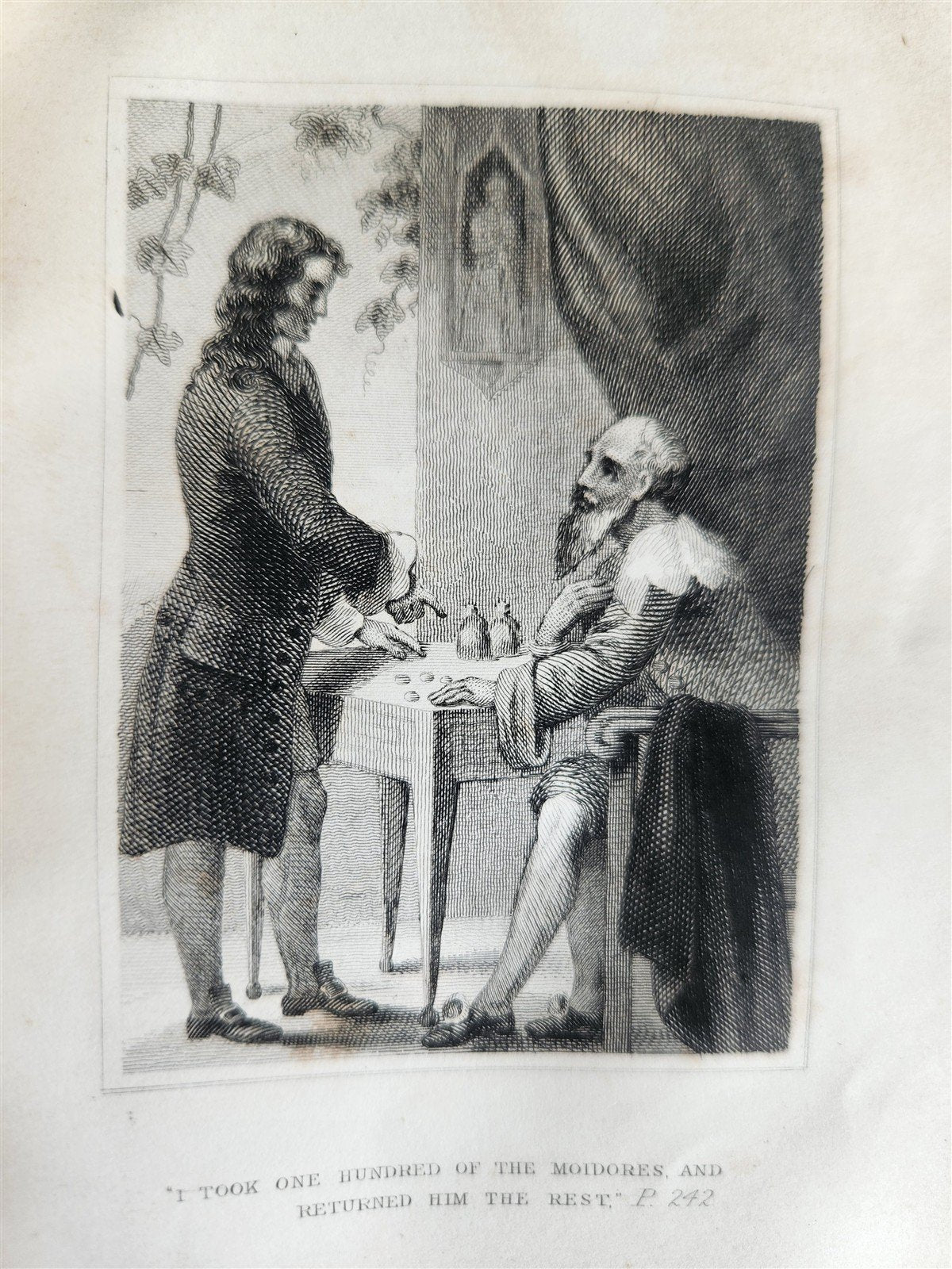 1838 SURPRISING ADVENTURES of ROBINSON CRUSOE antique ILLUSTRATED English