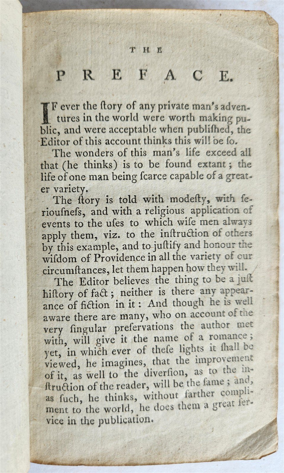 1792 LIFE & ADVENTURES of ROBINSON CRUSOE Edinburgh antique ILLUSTRATED English