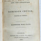 1831 THE LIFE AND ADVENTURES of ROBINSON CRUSOE antique ILLUSTRATED English